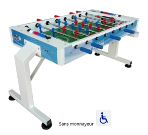 Baby-foot Robertsport Modèle REVOLUTION SPECIAL. Handicape . Sud Automatic