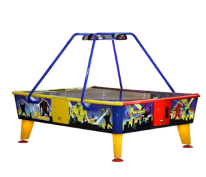 Table à palt de la marque Wik. Air Hockey 4 Monsters. Sud Automatic