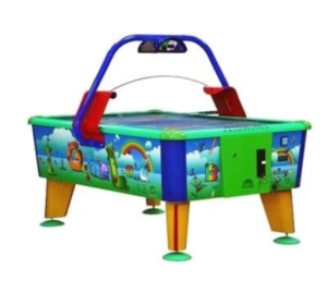 Table à palet e la marque Wik. Air Hockey GameLand verte. Sud Automatic