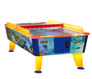 Table à palet de la marque Wik. Air Hockey Shark. Sud Automatic