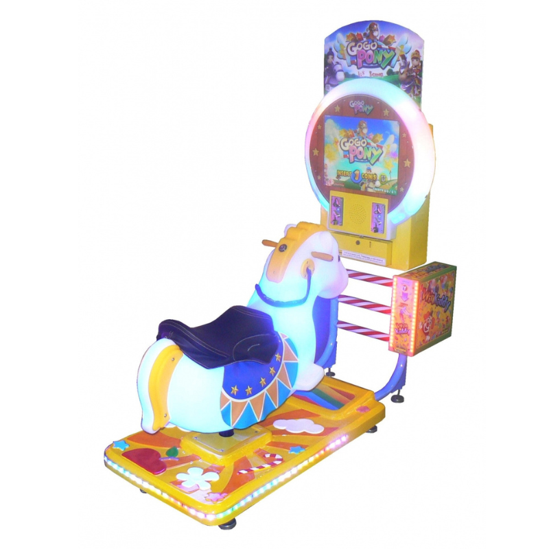 Jeu kiddy rides enfant Go Go Pony. Sud Automatic