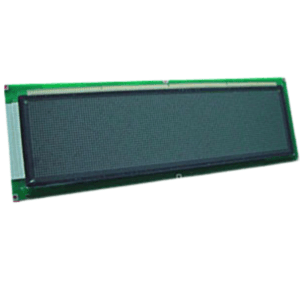 Gros plan sur la dalle et la connectique de cet afficheur dot matrix flipper indispensable pour raviver les scores de votre jeu.