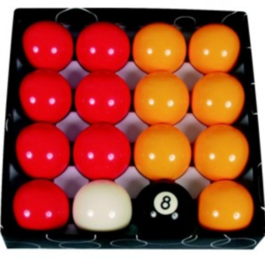 Jeu de billes billard diamètre 50.8 mm. Sud Automatic