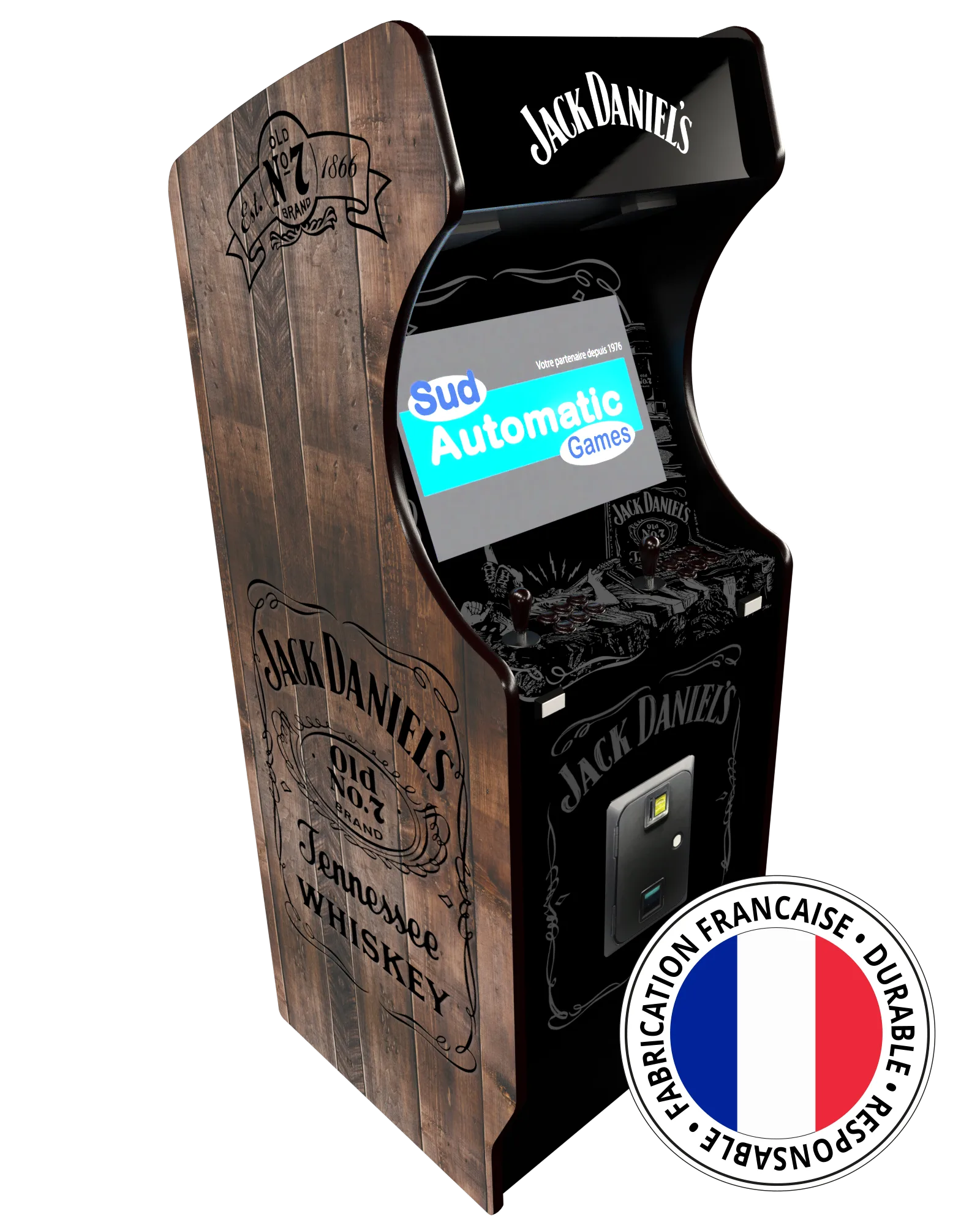 Borne arcade Jack Daniel classic 5000 jeux
