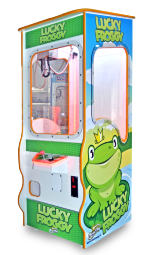 Jeux à pince. Grue Lucky Froggy. Sud Automatic