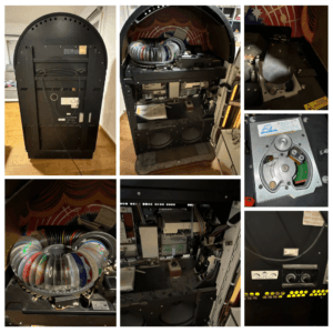 Juck box wuriltzer OMT 1015 d'occasion entièrement révisé et fonctionnel Capacité 100 CD