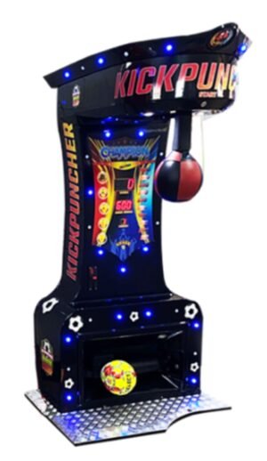 Jeux de force. Boxer double noir coup de poing et coup de pieds. Natpol KickPunch. Sud Automatic