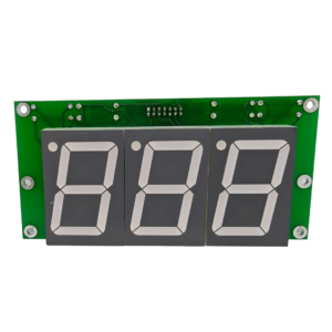"Afficheur de score record central pour machine de boxe arcade Dawpol et ProGames."