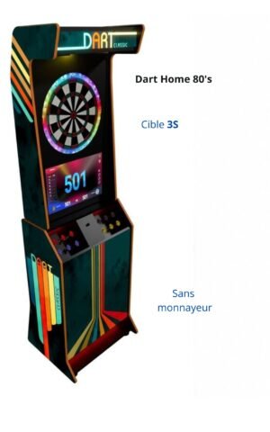 Fléchette dart home 80's cible 3S