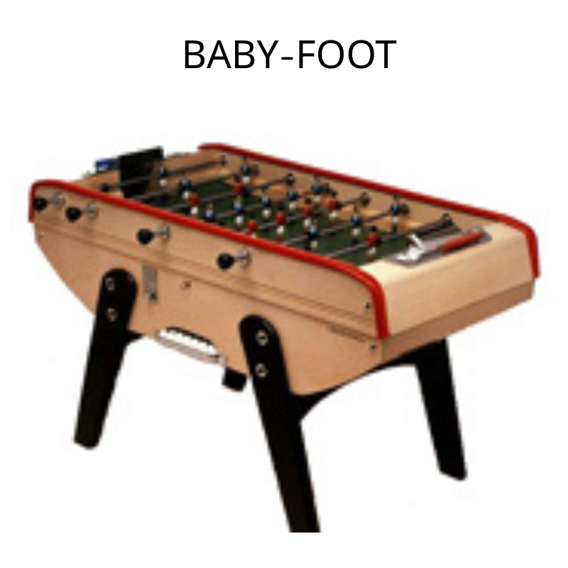 Baby-foot en location pour vos évènementiels. SUD AUTOMATIC