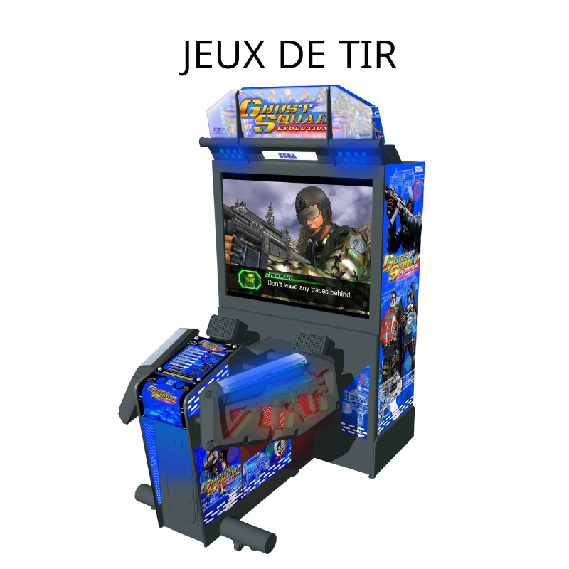 Jeux de tir pour location ou évènementiel. Sud Automatic