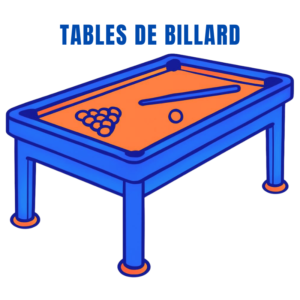 Tables de billard de chez SUD AUTOMATIC dans la région de l'Hérault