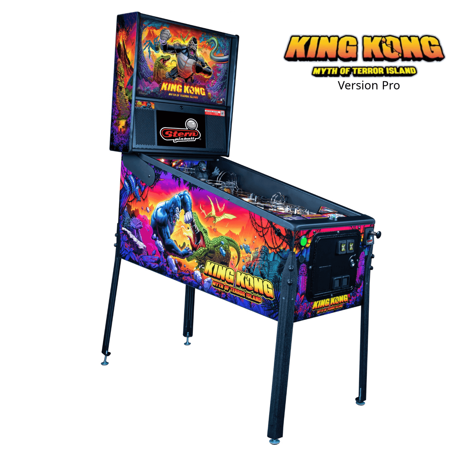 Flipper Stern Version Pro modèle King Kong
