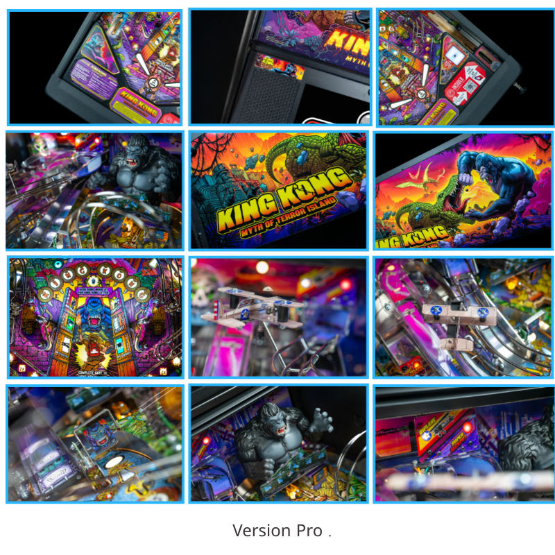 Flipper Stern King Kong : Myth of terror Island PRO. Sud Automatic