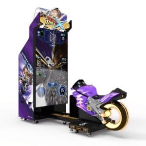 Affrontez jusqu'à 4 joueurs en réseau dans le mode "Championnat" à travers 5 motos et circuits d'exception (comme Wasteland).