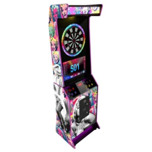 Fléchette meuble droit. Dart Pro modele MARYLIN, cible GranBoard 3s. Sud Automatic