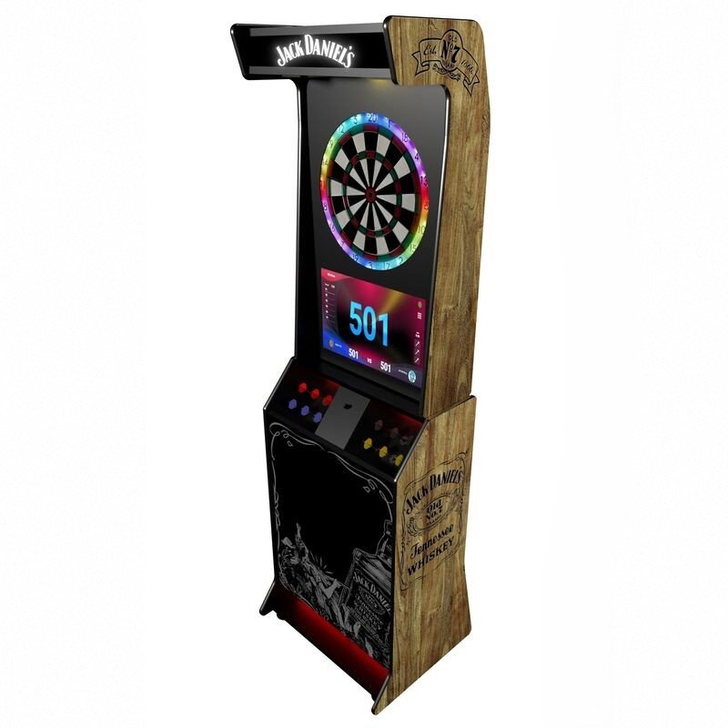 Flèchette Dart Home, modèle Jack Daniel's Marron, cible GranBoart 3S – Image 2
