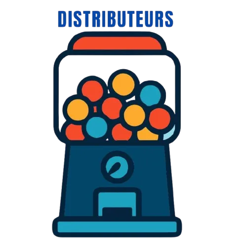 Distributeurs de bonbons, peluches; Sud Automatic