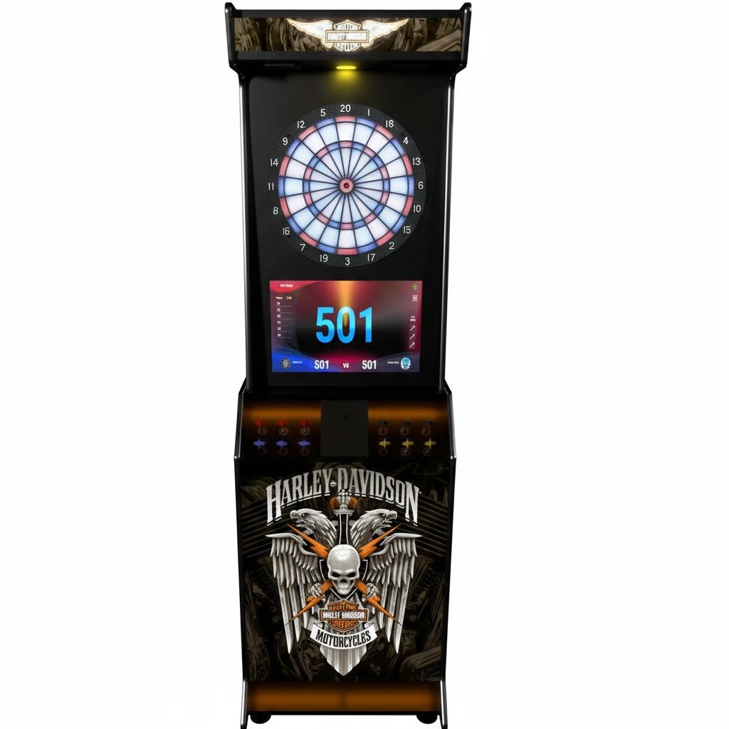 Fléchette Dart Home, modèle Harley Davidson, cible LitBoart V2 – Image 3