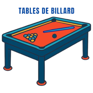 Table de billard. Sud Automatic