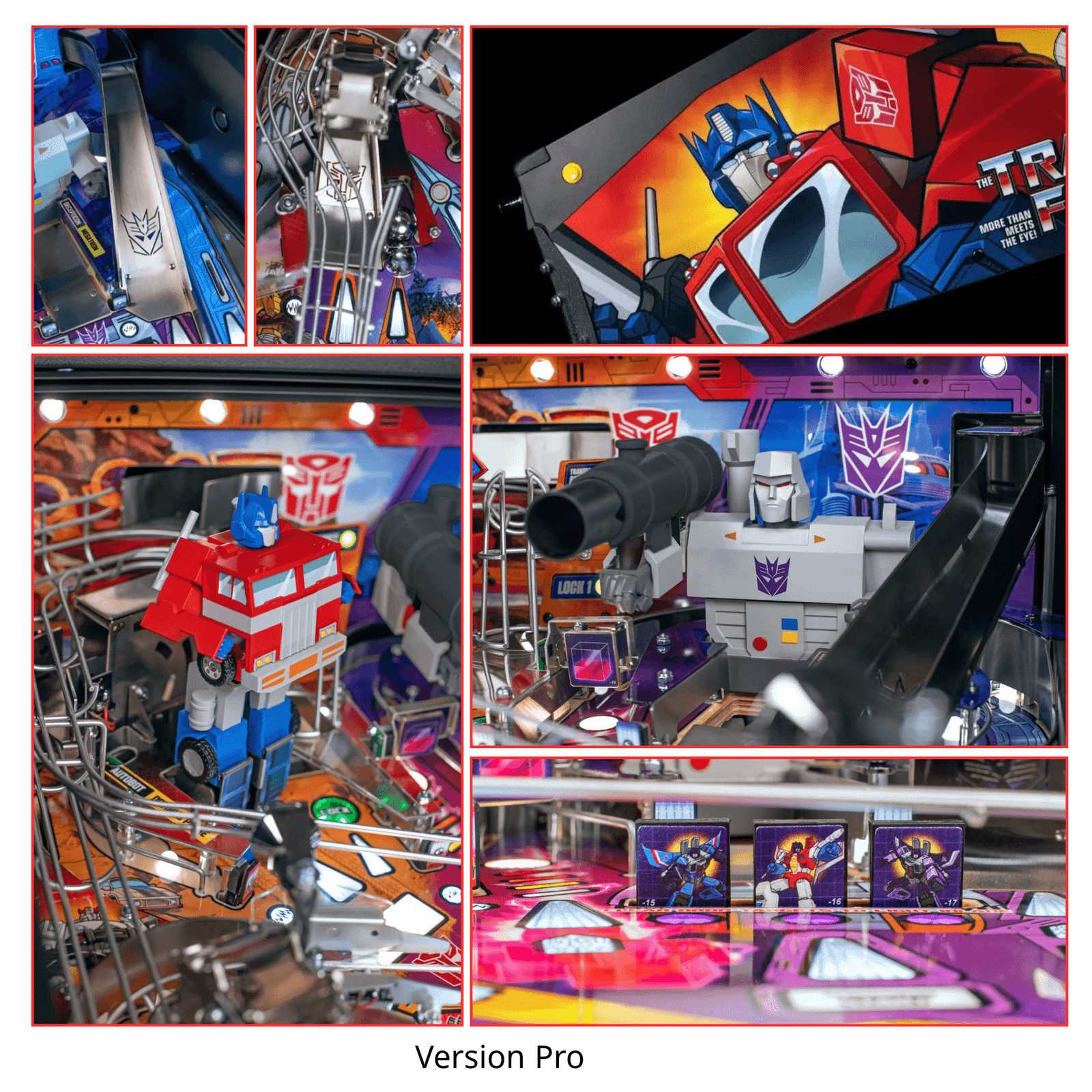 Observez en gros plan les rampes dynamiques et les superbes illustrations exclusives qui habillent ce plateau Pro.